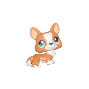 Littlest Pet Shop Brown Corgi